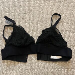 Lively Elegant Black Lace Bralette